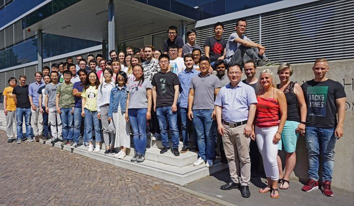 cfaed Chair for Molecular Functional Materials - Group Photo